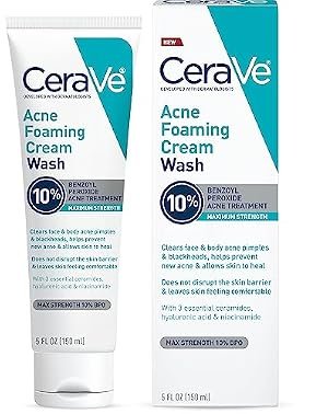 CeraVe Acne Foaming Cream Cleanser