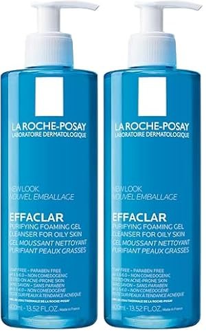 La Roche-Posay Effaclar Purifying Foaming Gel Cleanser for Oily, Blemish-Prone Skin 200ml