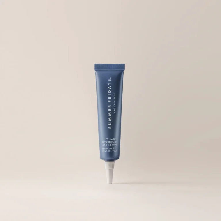 Jet Lag Overnight Eye Serum for Fine Lines & Wrinkles with Gentle Retinol Blend